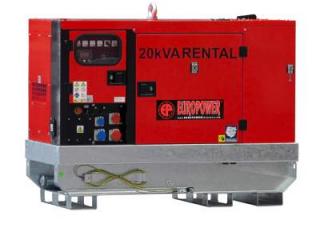 Elektrocentrály Naftové elektrocentrály Europower EPSR20TDE (MA)
