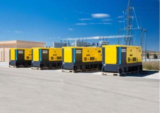 Elektrocentrály Naftové elektrocentrály Atlas Copco QAS 100 PD