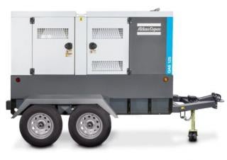 Elektrocentrály Naftové elektrocentrály Atlas Copco QAS-125