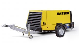 Vzduchové kompresory Stacionární vzduchové kompresory - dieslové, elektrické a benzínové Kaeser Mobilair M 100 G 13 kVA