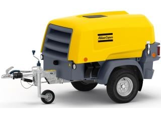 Vzduchové kompresory Přenosné vzduchové kompresory - dieslové, elektrické a benzínové Atlas Copco XAS 48 KdG 6 kVA