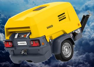 Vzduchové kompresory Přenosné vzduchové kompresory - dieslové, elektrické a benzínové Atlas Copco XAS 68 Kd