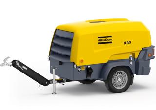Vzduchové kompresory Přenosné vzduchové kompresory - dieslové, elektrické a benzínové Atlas Copco XAS 68 KdG 12 kVA