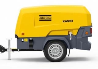 Vzduchové kompresory Přenosné vzduchové kompresory - dieslové, elektrické a benzínové Atlas Copco XAS 78 Kd