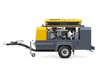 Vzduchové kompresory Přenosné vzduchové kompresory - dieslové, elektrické a benzínové Atlas Copco XATS 186 Jd