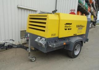 Vzduchové kompresory Přenosné vzduchové kompresory - dieslové, elektrické a benzínové Atlas Copco XAVS 186 Jd