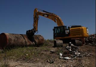 Přídavná zařízení Multifunkční drtící nůžky Caterpillar MP332S
