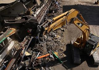 Přídavná zařízení Multifunkční drtící nůžky Caterpillar MP345S