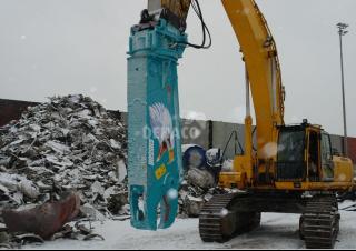 Přídavná zařízení Nůžky na ocelový šrot Dehaco SH 550R