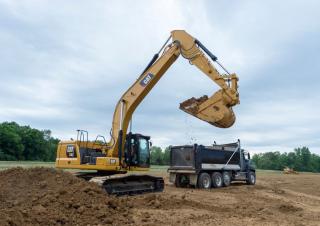 Pásová rypadla Caterpillar 330