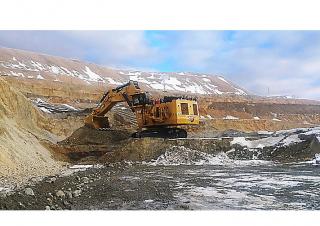 Pásová rypadla Caterpillar 6060 AC FS
