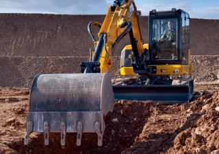 Pásová rypadla JCB 90Z-1