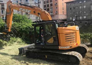 Pásová rypadla Case CX145D SR