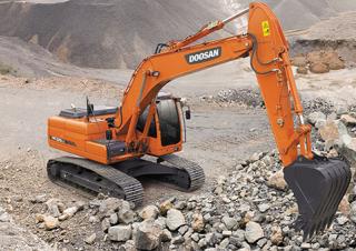 Pásová rypadla Doosan DX 225 LC