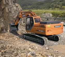 Pásová rypadla Doosan DX 225 N LC