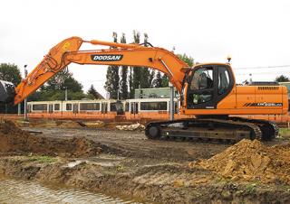 Pásová rypadla Doosan DX 225LC-3