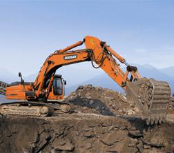 Pásová rypadla Doosan DX 340 N LC