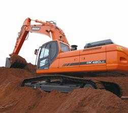 Pásová rypadla Doosan DX 420 LC