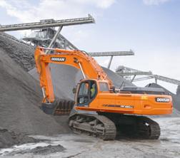 Pásová rypadla Doosan DX 480 LC