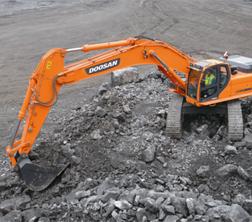 Pásová rypadla Doosan DX 480 LC