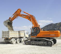 Pásová rypadla Doosan DX 520 LC
