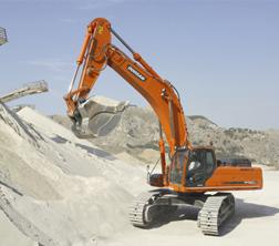 Pásová rypadla Doosan DX 520 LC