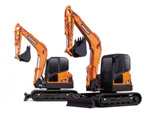 Pásová rypadla Doosan DX 80 R