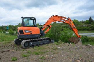 Pásová rypadla Doosan DX 85 R 3