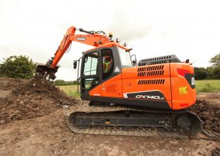 Pásová rypadla Doosan DX140LC-5