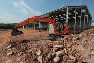 Pásová rypadla Doosan DX140LCR-3