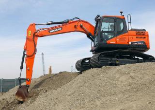 Pásová rypadla Doosan DX160LC-5-HT