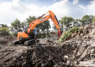 Pásová rypadla Doosan DX235LCR-7