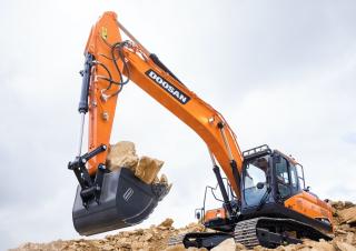 Pásová rypadla Doosan DX255LC-7