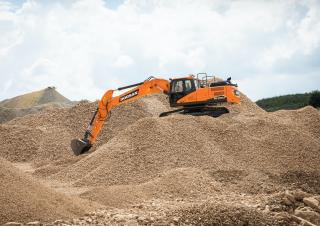 Pásová rypadla Doosan DX255LC-7