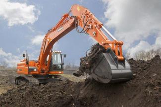 Pásová rypadla Doosan DX255NLC-3