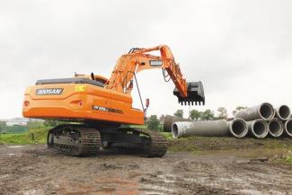 Pásová rypadla Doosan DX255NLC-3