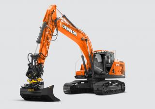 Pásová rypadla Develon DX260LC-9
