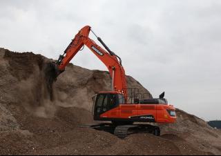 Pásová rypadla Doosan DX340LC-5