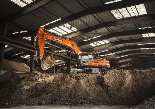 Pásová rypadla Doosan DX340LC-5