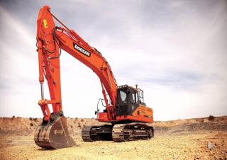 Pásová rypadla Doosan DX350LC-5
