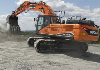 Pásová rypadla Doosan DX350LC-7