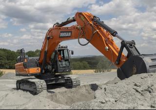 Pásová rypadla Doosan DX350LC-7
