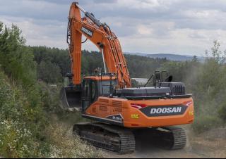 Pásová rypadla Doosan DX350LC-7
