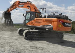Pásová rypadla Doosan DX350LC