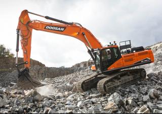Pásová rypadla Doosan DX380LC-7