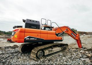 Pásová rypadla Doosan DX380LC-7