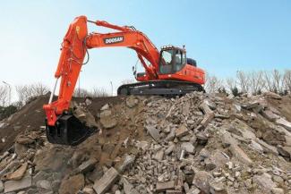 Pásová rypadla Doosan DX420NLC-3
