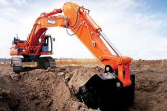 Pásová rypadla Doosan DX490NLC-3