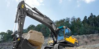 Pásová rypadla Volvo EC235DNL