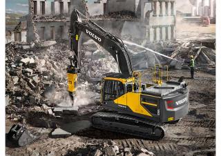 Pásová rypadla Volvo EC250EL